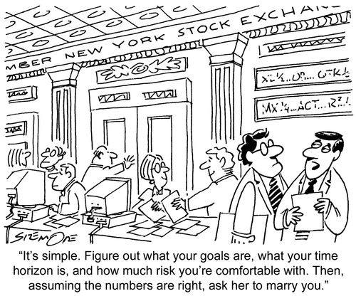 '...assuming the numbers are right, ask her to marry you.'