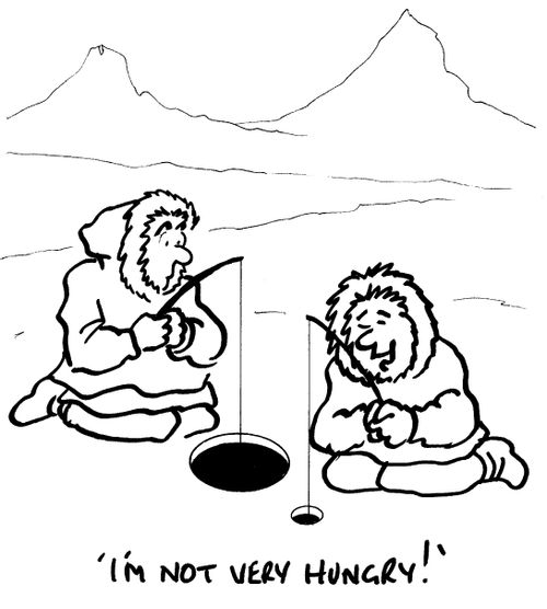 "I'm not very hungry!"