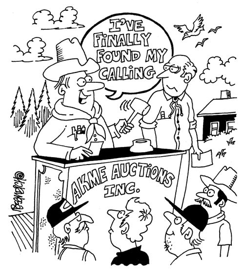 "I've finally found my calling..."
