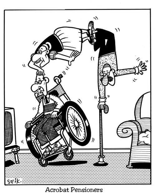 Acrobat Pensioners