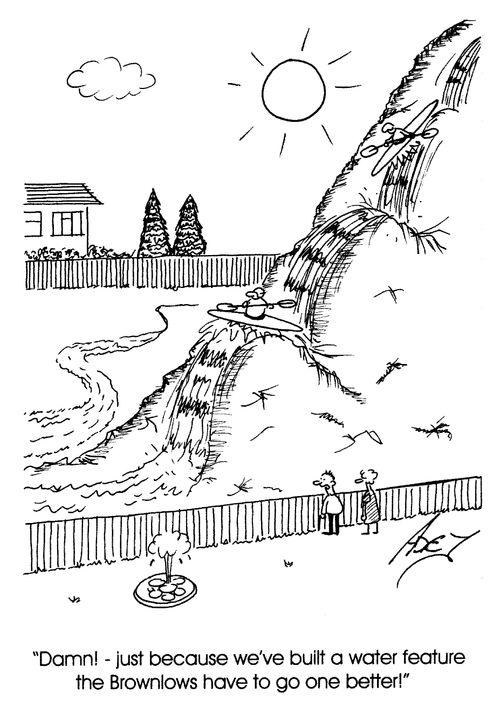 Fierce neighbourhood competition