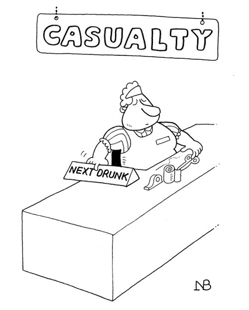 Casuality: Next Drunk.
