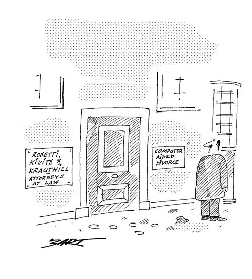Computer Aided Divorce.