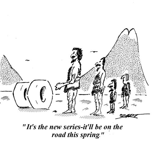 "It's the new series. It'll be on the road this spring."
