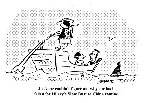 Hilary's Slow Boat to china Routine.
