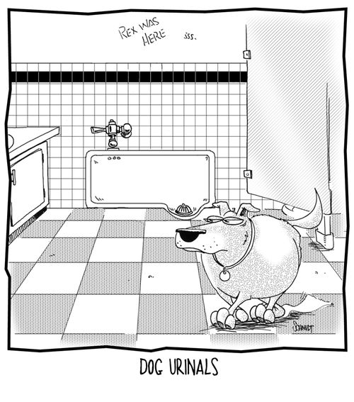 Dog Urinals.