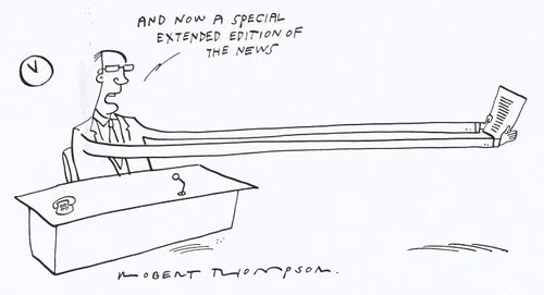 *And now a special extended edition of the news.'