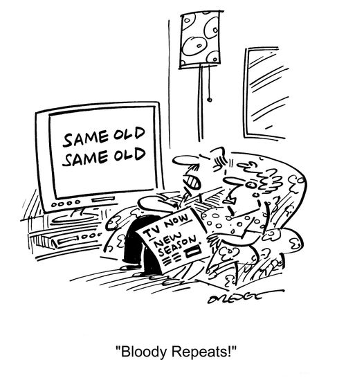 'Bloody Repeats!'