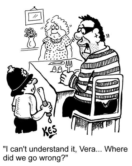 'I can't understand it, Vera... Where did we go wrong?'