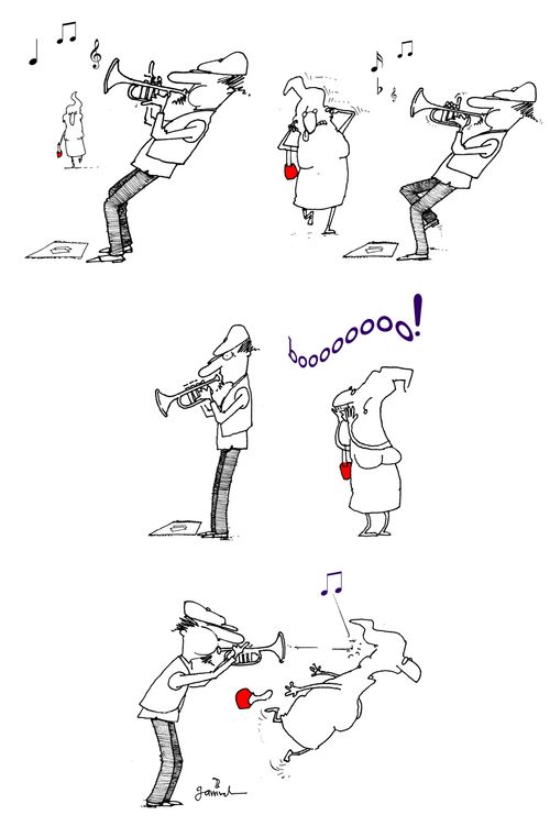 Trumpet Player.