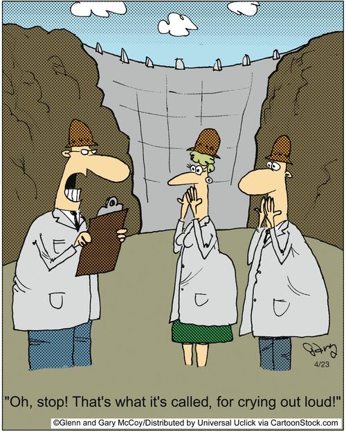 'Oh, stop! That's what it's called, for crying out loud!'