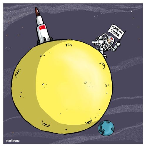 The future for China in the cosmos. 