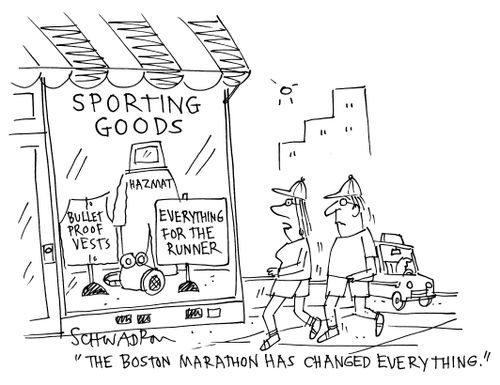 'The Boston Marathon has changed everything.'