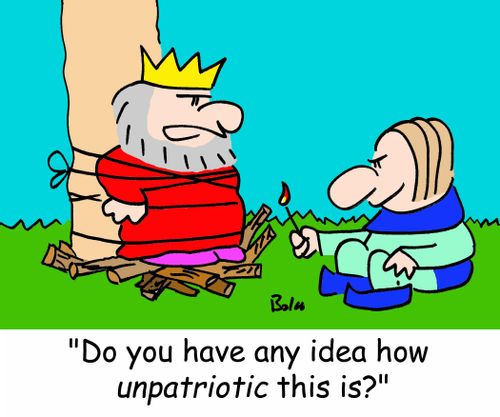 'Do you have any idea how UNPATRIOTIC this is?'