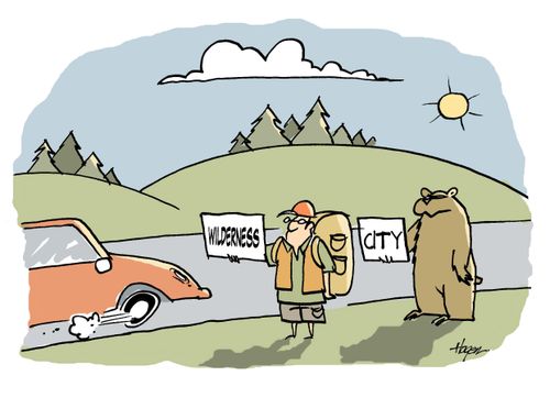 Wilderness - City.