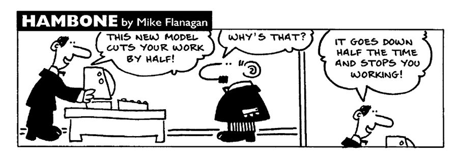 STRIP Hambone: Computer that cuts work load in half
