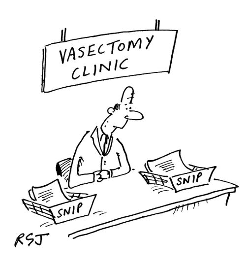 'Vasectomy Clinic.'