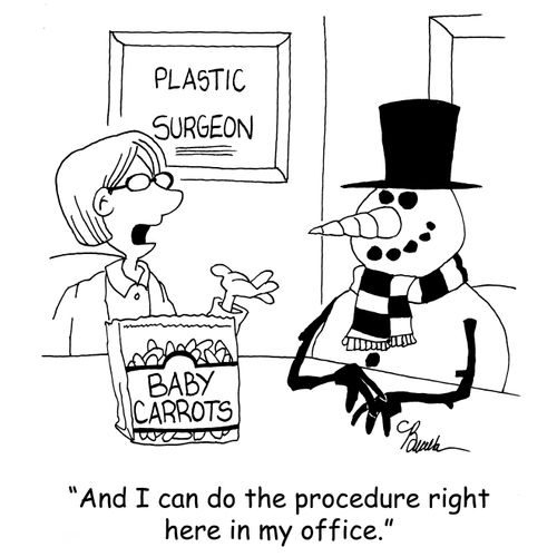'And I can do the procedure right here in my office.'