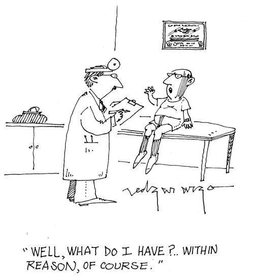 'Well, what do I have?...Within reason, of course.'
