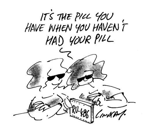 'Its the pill you have when you haven't had your pill.'
