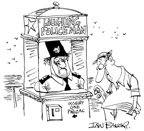 Laughing Policeman: Insert One Prozac