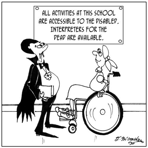 All activities at this school are accessible to the disabled. Interpreters for the dead are available.