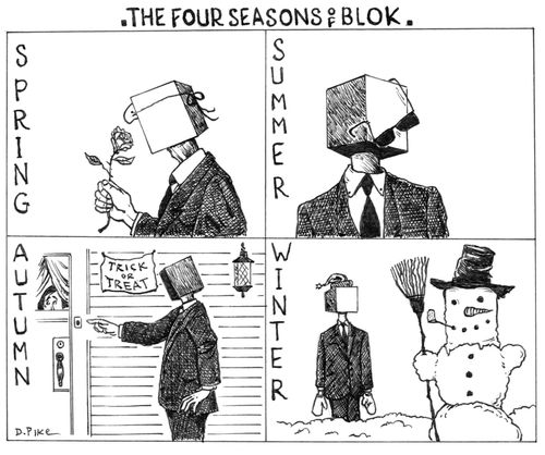 A Blockhead's Four Seasons.