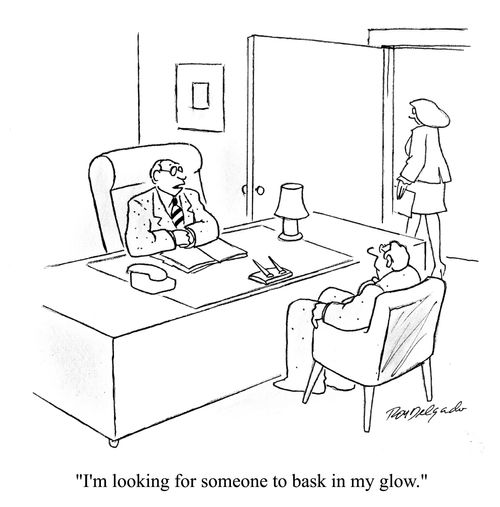 'I'm looking for someone to bask in my glow.'