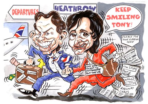 Tony Blair and Cherie Blair
