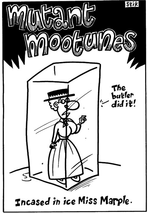 Mutant Mootunes  - Incased in Ice Miss Marple