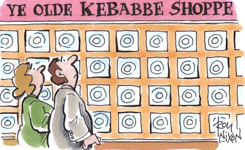 Ye Olde Kebabbe Shoppe.