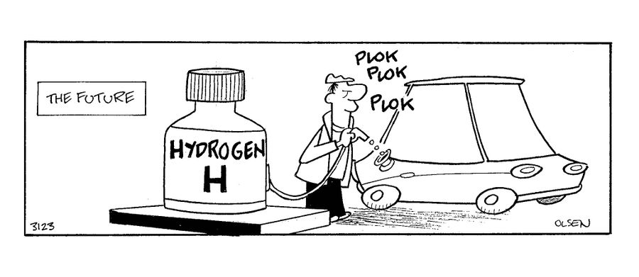 The future (hydrogen car).