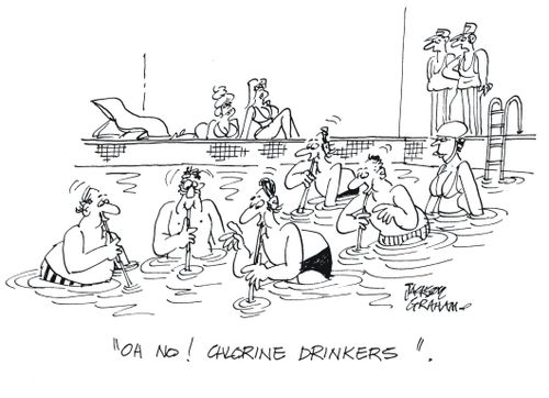 "Oh no! Chlorine drinkers."