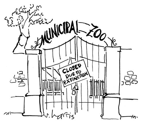 Municipal Zoo - Closed due to Extinction.