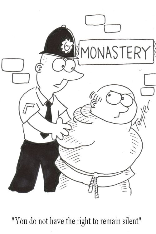 "You do not have the right to remain silent."