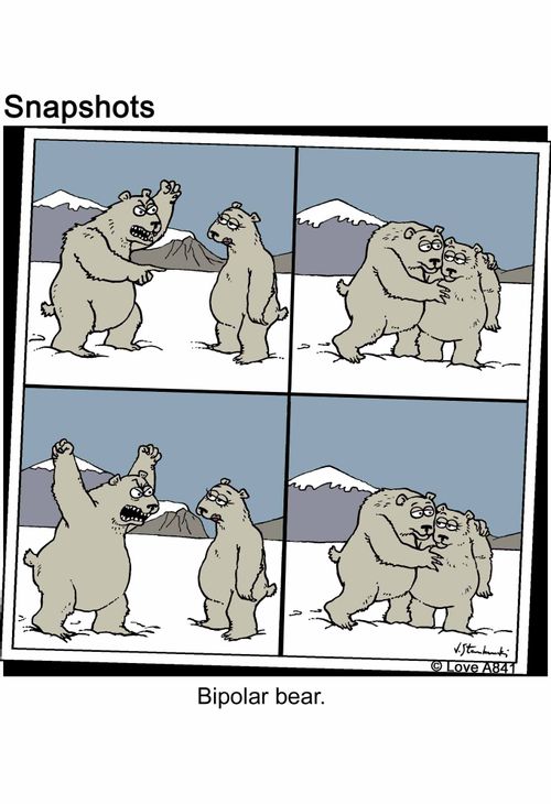 Bipolar bear.