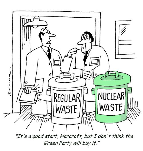 'It's a good start, Harcroft, but I don't think the Green Party will buy it.'