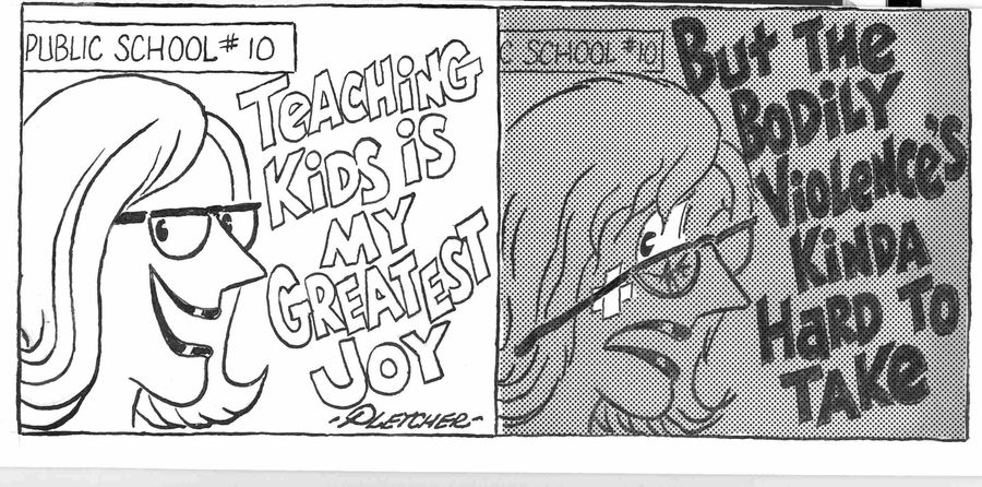 Teaching kids is my greatest joy...But the bodily violences kinda hard to take.