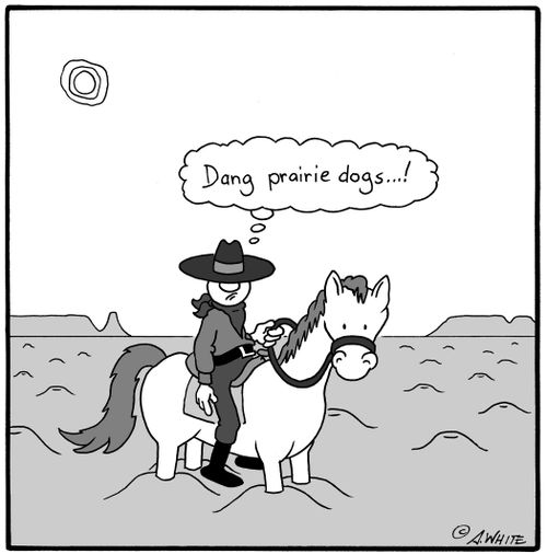 Dang prairie dogs!