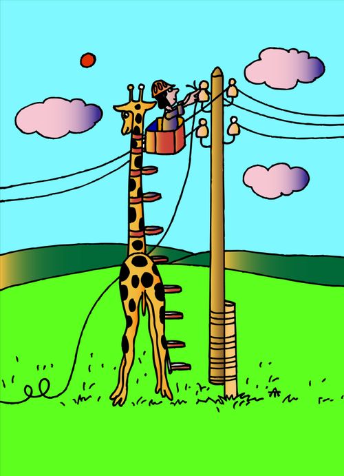The Electricians Giraffe Aid