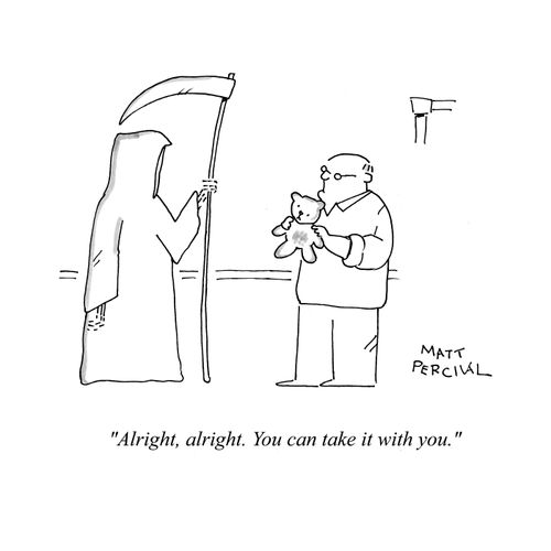 'Alright, alright. You can take it with you.'