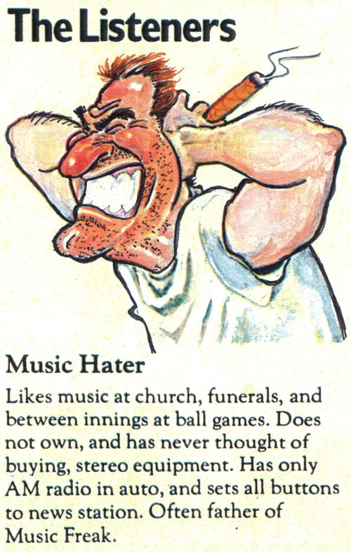 Music Hater.