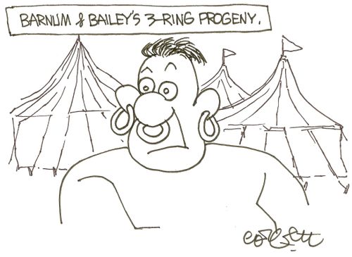 Barnum & Bailey's 3 - ring progeny