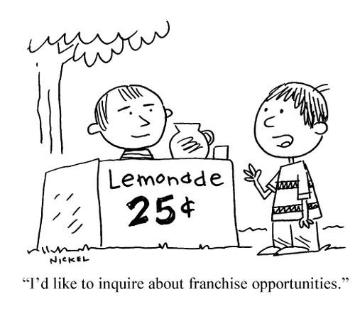 'I'd like to inquire about franchise opportunities.'