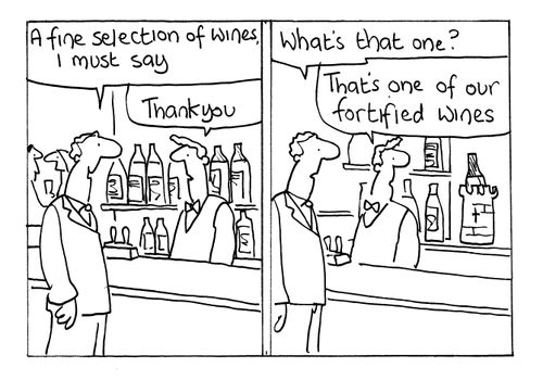 'That's one of our fortified wines.'