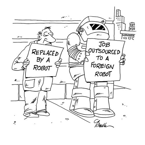 Replaced by a Robot...