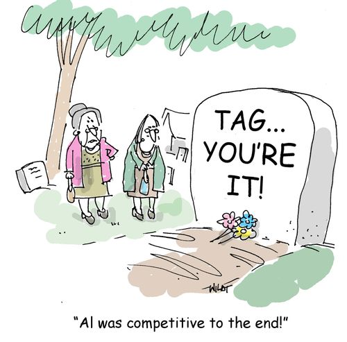 'Al was competitive to the end!'