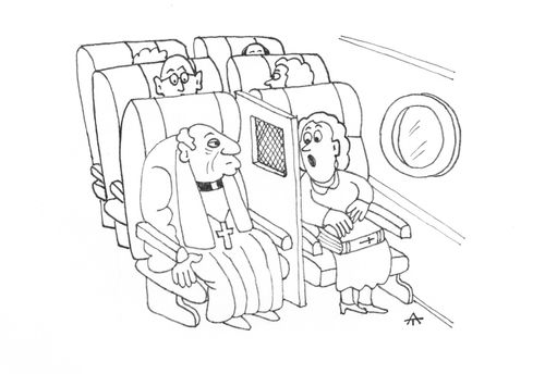 Confessions on a plane.