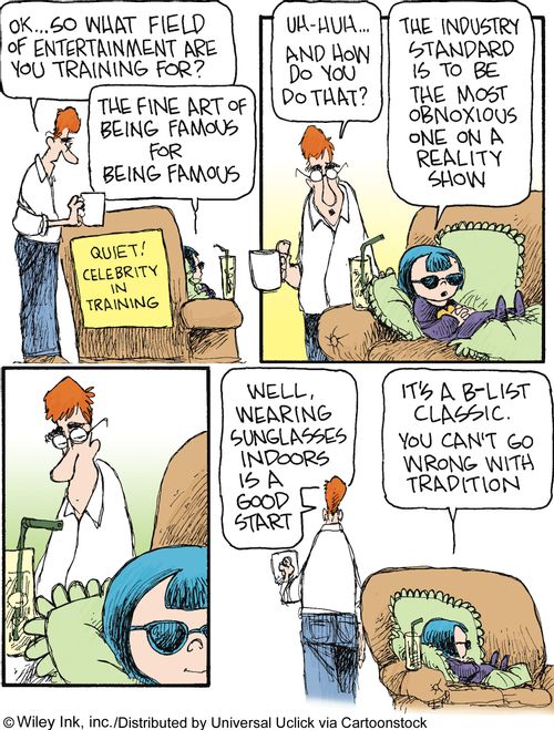 Danae's Celebrity Career: 'The fine art of being famous for being famous...The industry standard is to be the most obnoxious one on a reality show...'