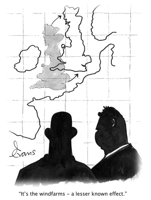 'It's the windfarms - a lesser known effect.'